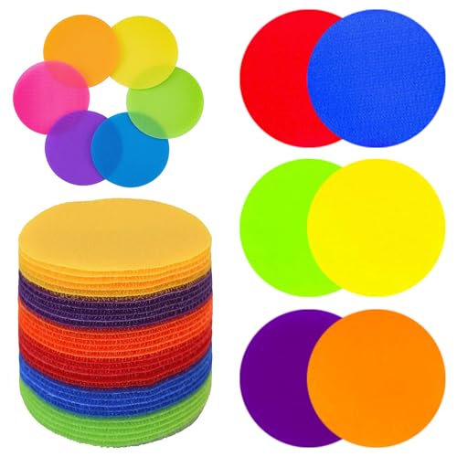 CeroDimo 30 Pcs Carpet Spot Markers, Carpet Markers, 4" Poly
