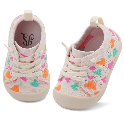 Image of JIASUQI Baby Shoes for Toddler Boys Girls Sneakers Slip on Walking Shoes for Babies