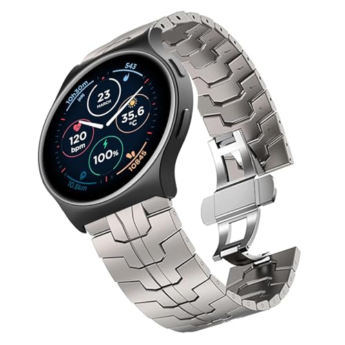 Moto Watch 120�p�o���h�A20mm�A22mm�̃N�C�b�N�����[�X�X�e�����X�X�`�[���o���h���^���X�g���b�v�A�܂肽���ݎ��N���X�v�t�������p�X�g���b�v�BMoto 120�A70�A100�A360 ��3����2020�X�}�[�g�E�H�b�`(�`�^���A22mm�T�C�Y��
