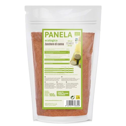 Panela |BIO| Dalla Colombia, biologico, SENZA raffinato. Zucchero di canna integrale proveniente dalla canna colombiana. Alto contenuto di nutrienti. In polvere, senza conservanti né additivi, 100%