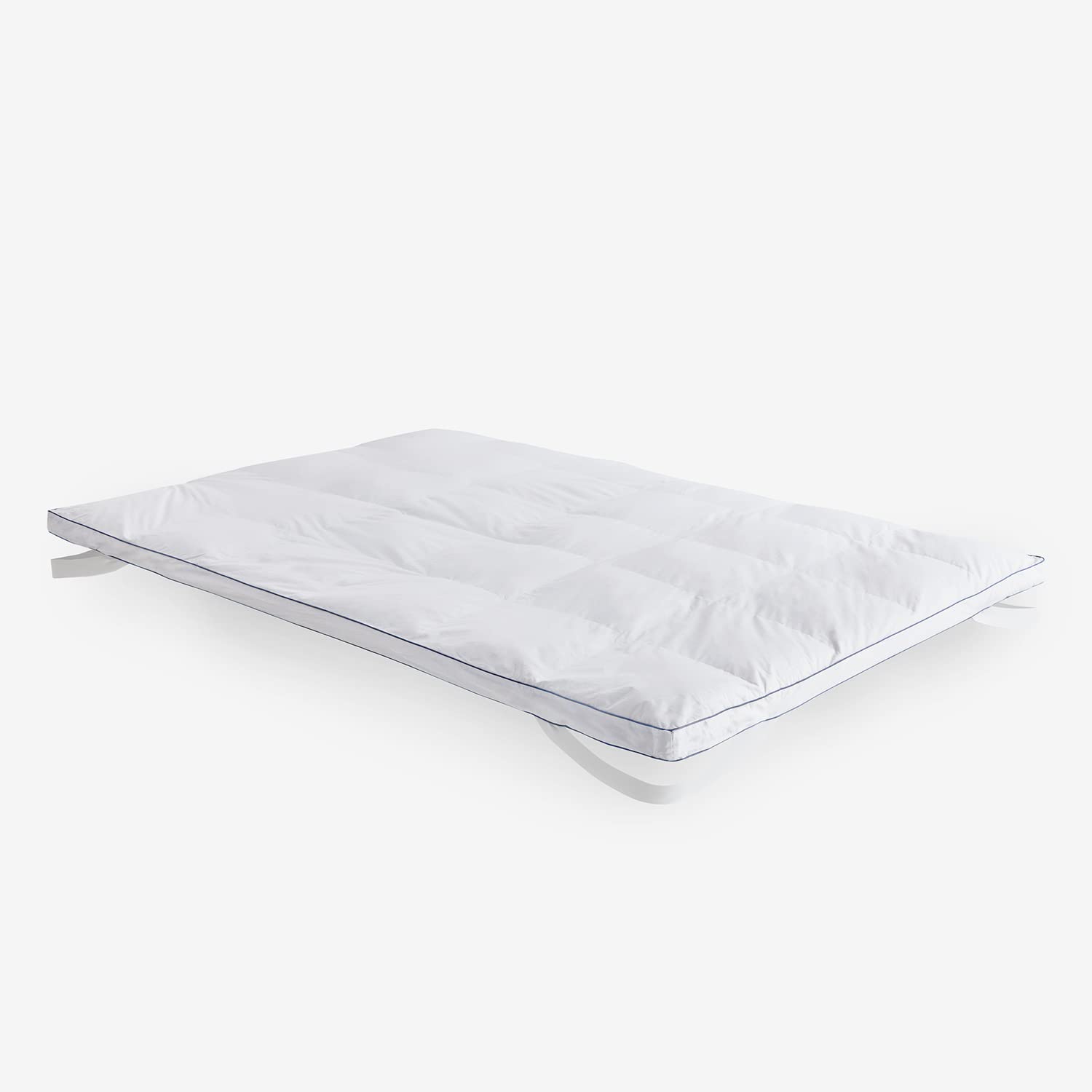 Pikolin Home - Topper de plumón 100% Natural y Transpirable | 90 x 190 cm | 5 cm | Sobrecolchón | Sensación de ingravidez | Confort Hotel de Lujo | Maximiza la sensación de Confort | KIOTO