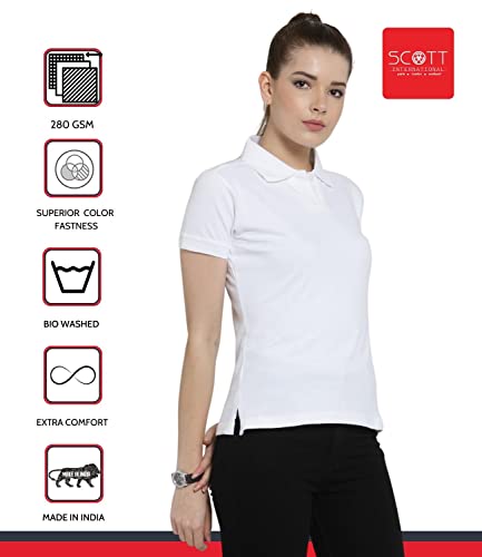 Scott International Women's Organic Cotton Polo T-Shirt 1.1_lsp1