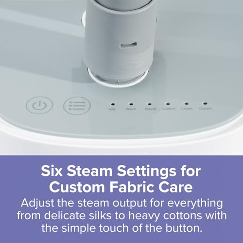 Spring & Spruce Steam Tower Plus 1.8L - Clothes Steamer with Adjustable Ironing Board - 6 Steam Settings & Shirt Pressing Tool - Fast Heat-Up - Vertical & Horizontal Steaming - Image 4