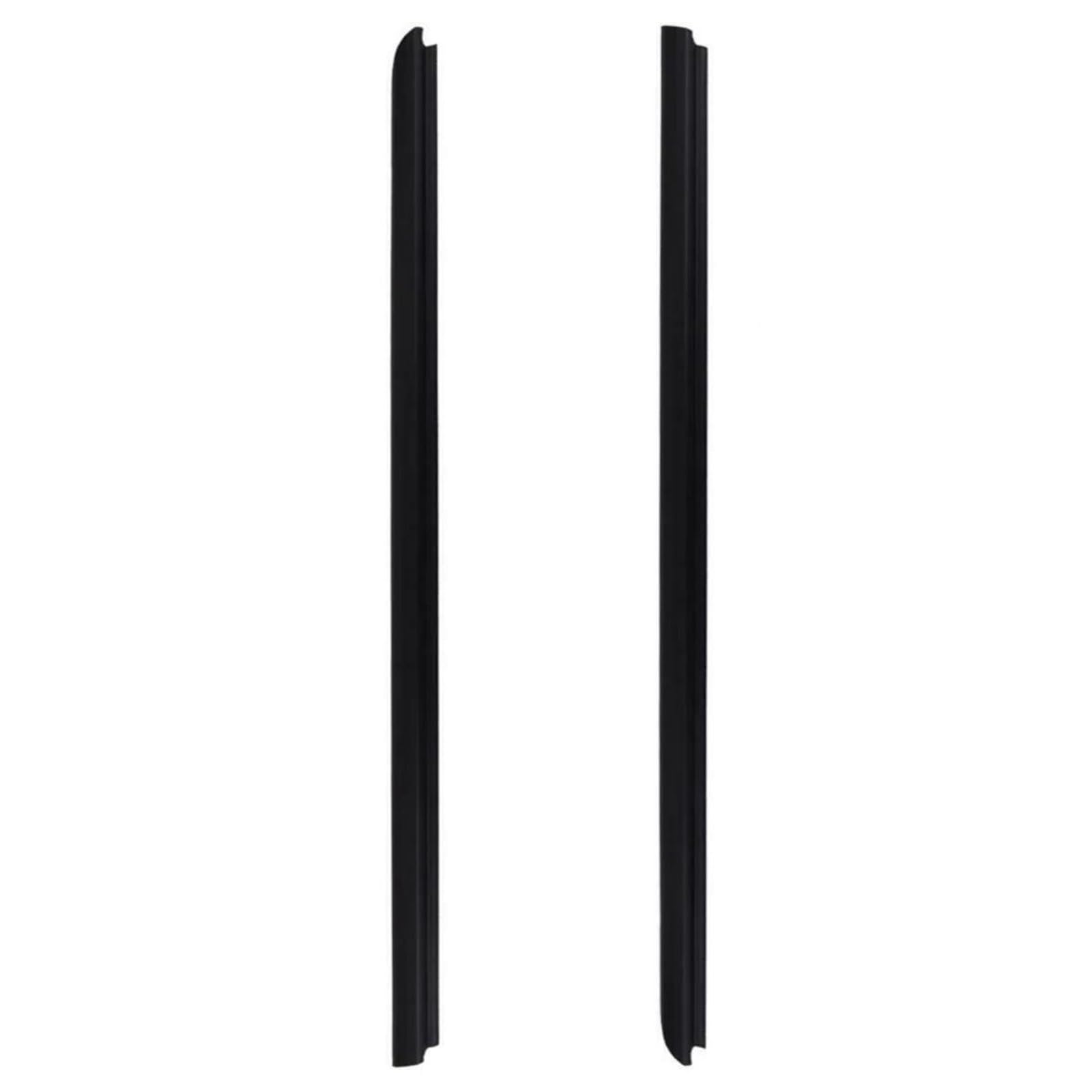 Ajohbm One Color Car Window Weatherstrip Black Moulding Trim 68161-26040 68162-26040 For Toyota For Hiace 2003-2018