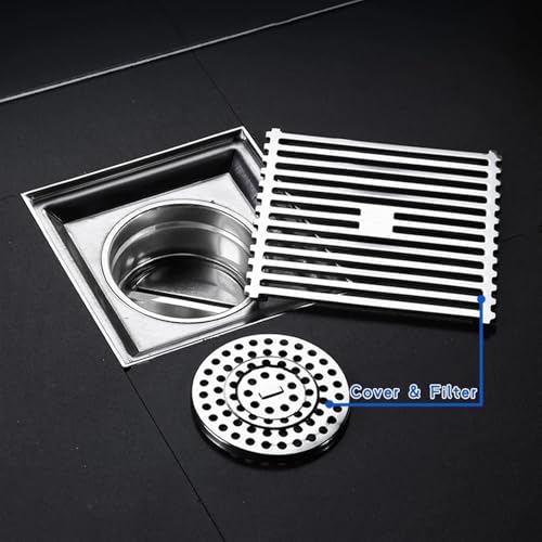 Drain de sol contre les odeurs et inondations de douche - 5