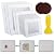21 PCS 2/4/6/8 Inch Drywall Repair Kit Wall Hole Drywall Tools Aluminum Mesh Drywall Patch Kit Erase A Hole Drywall Repair with Scraper and Sandpapers