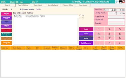 Amico Restaurant POS - GST one software for all your business needs Offline Billing And Invoicing Software (E-Mail Delivery Only) - Image 3