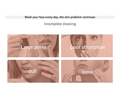 Vista 7 de Cepillo de limpieza facial Cepillo de silicona para lavado facial Manual Impermeable Limpieza Cuidado de la piel Cepillos faciales para limpieza