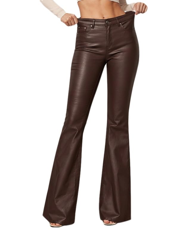 Lover Premium Flare Faux Leather Pants