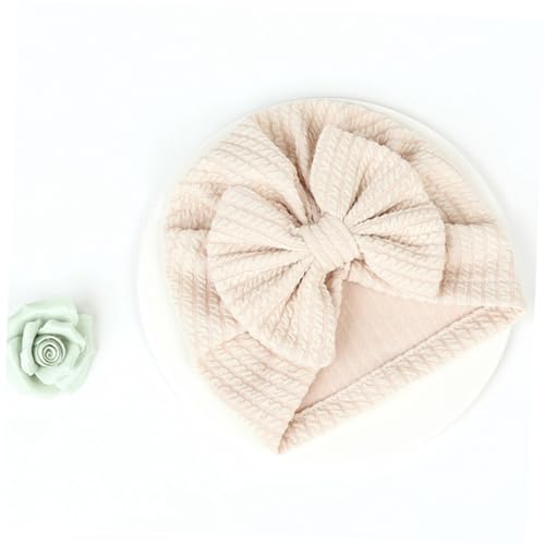 4Pcs Knitted Winter Hats for Soft and Warm Bowknot Headwear Comfortable Elastic Caps for Boys for Cold Weather Wear3