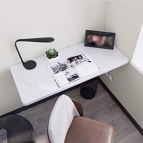 Bureau d'ordinateur portable suspendu et rabattable au design flottant - 2