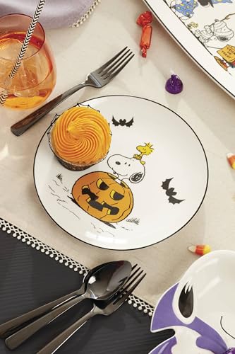 Image of Lenox Great Pumpkin Halloween Accent Plates, Appetizer Plate Set for 4