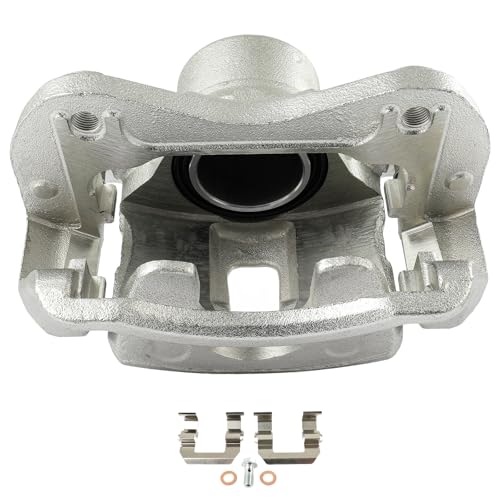 Image of 19B3097 Front Left Disc Brake Caliper Assembly w /Bracket