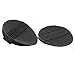 4Pcs/2Pair Sponge Bump It Up Volume Hair Base Styling Insert Tool Hair Accessories, Black