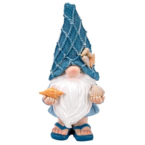 Ideen mit Herz | Deko-Figur Wichtel mit Muscheln 2 | Maritime...