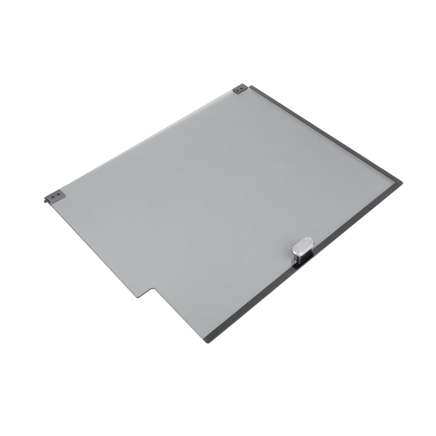 Creality K1 Fronttürglas-Set – Original 50% transparentes schwarzes Ersatz für Creality K1 3D-Druckerzubehör (302 x 372 x 3 mm)
