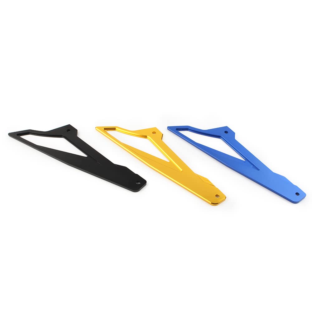 GZYF Motorcycle Rear Sprocket Chain Guard Protector Cover 1pc 6061 Aluminum for Suzuki DR-Z 400E/400S 2000-2020, DR-Z 400SM 2005-2020, DR-Z 125 2003-2019, DR-Z 125L 2003-2019 Black