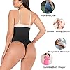 FUT-328-Women-Waist-Cincher-Girdle-Tummy-Control-Thong-Panty-Butt-Lifter-Shapewear-Slimmer-Body-Shaper FUT Thong Shapewear for Women Waist Cincher Girdle Tummy Control Panties Hi-Waist Body Shaper Black