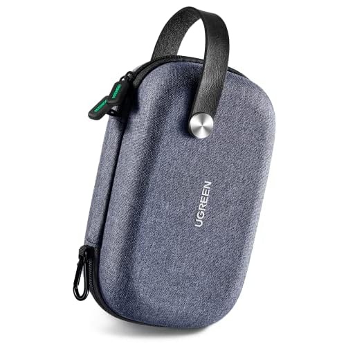 UGREEN Electronic Organizer Travel Case Pouch Bag Accessories Portable Waterproof Storage Bag Travel Essentials with Cable USB Flash Drive Charger External Battery Memory Card