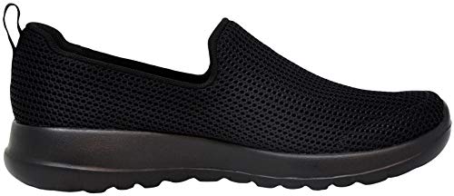 Skechers Women's Go Walk Joy-Centerpiece Sneaker, Black/Black, 7.5 M US