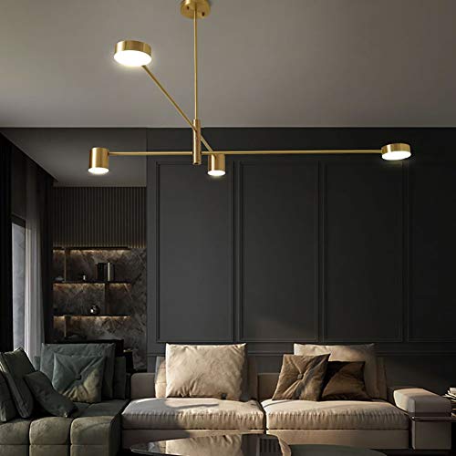 Lustre orientable CLSDRZC solution d'éclairage polyvalente pour grand salon