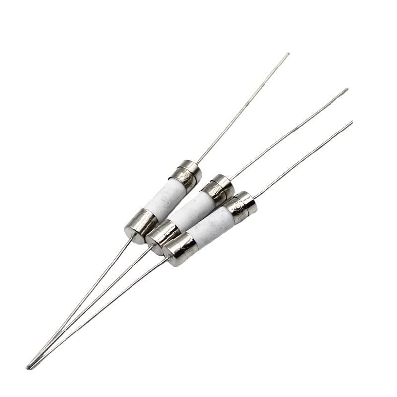 Fuse 10PCS 5 * 20mm Fast Break Ceramic Slow Blow Tube with a pin 5x20mm 250V 0.5A 1A 2A 3A 4A 6A 7A 8A 10A 12A 15A 20A 25A(10a,Slow T)