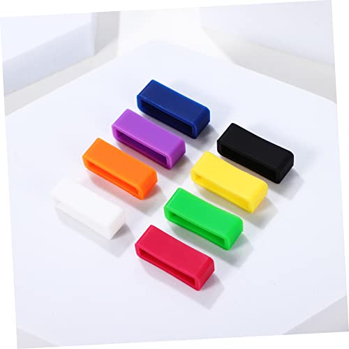 Gadpiparty 48pcs Silicone Watch Strap Fastener Multi Watchband for Easy Replacement Compatible Watch Bands Comfortable Design2