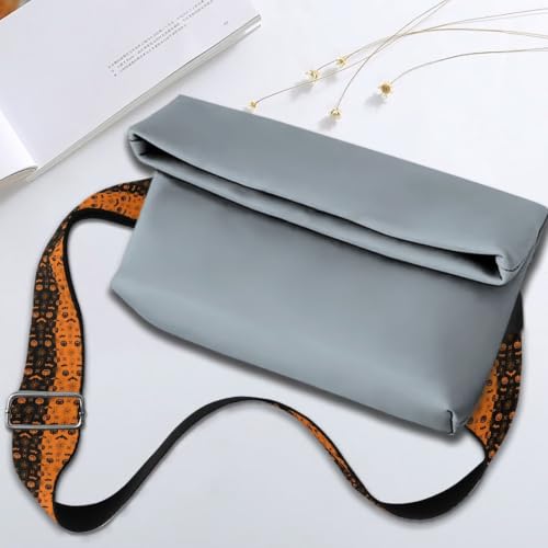 Image of Adjustable Purse Strap Replacement, Wide Shoulder Canvas Bag Strap, Crossbody Handbag Strap