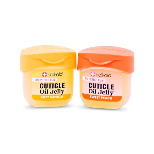 Nail-Aid Cuticle Oil Jelly, Press-On Friendly Non-Drip Cuticle Treatment for Dry Cracked Cuticles and Hangnails, Collagen + Vitamin E, CleanClick™ Secure Flip-Top Cap, Petroleum-Free - Image 4