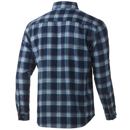 HUK Maverick Fishing Flannel Shirt | Performance Button Down2