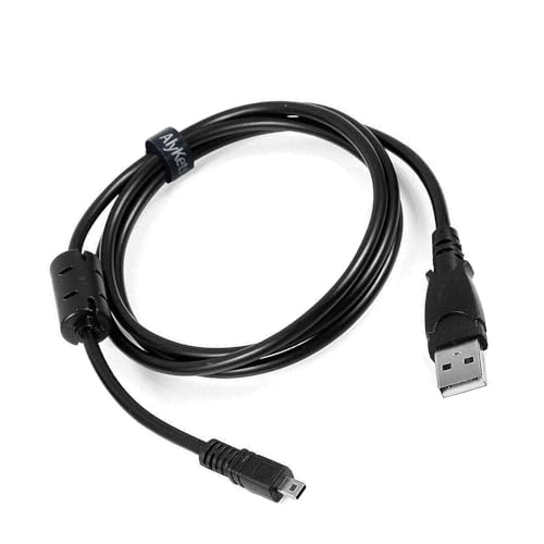 AlyKets Replacement USB Camera Battery Charger Cable Data Sync Cord Lead for Sony Cybershot Cyber-Shot DSC-H200 300, DSC-W370 W800 W810 W830 W730 w710 W330 s/b/p/r