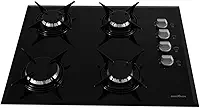 Cooktop Britania BCT4P Preta Grande