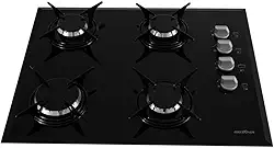Cooktop Britania BCT4P Preta Grande