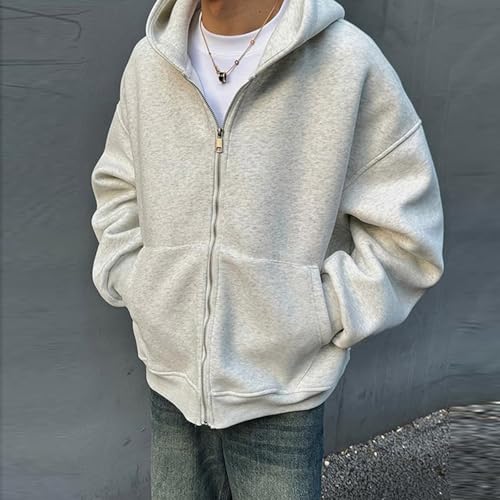 ADHOWBEW Backpack Hoodie Women Men Zip Up Creative Oversized Sweatshirt Trendy Y2K Zipper Jackets3