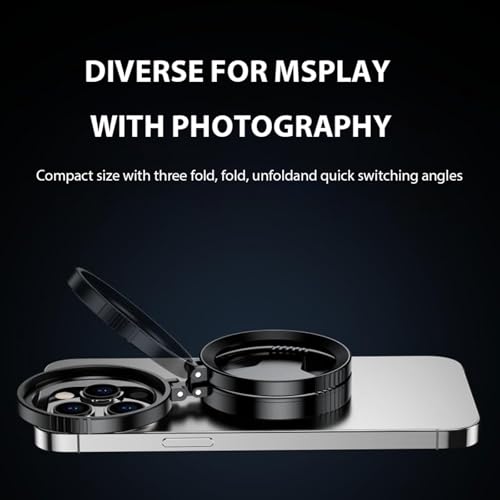 Image of Magnetic CPL Filter for iPhone 12-17, 52mm, Anti-Glare Lens | 52mm Glass Optics, Quick Mount, 360 Rotatable Ring, Reduces Reflections Enhances Colors, Ideal for Outdoor Photography