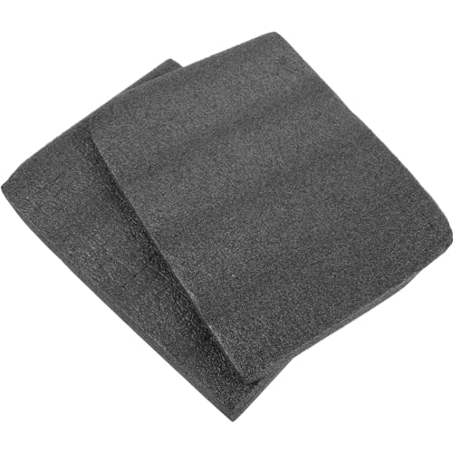 Gogogmee 2pcs Foam Craft Foam Block Black Protective Foam Padding for Case Foam Cubes Upholstery Foam Cushion