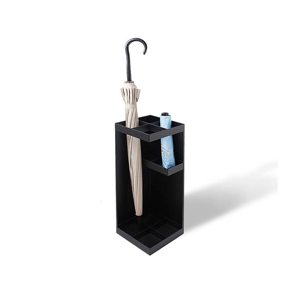 Porte-Parapluie en métal noir pour le rangement de la maison et du bureau