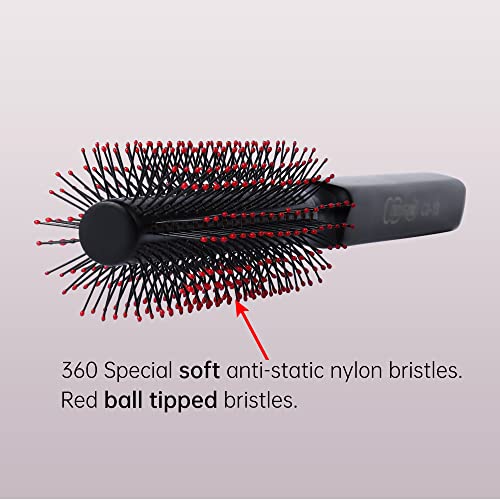Small Round Barrel Hair Brush for Blow Drying Short Thin, Fine Hair - Image 4