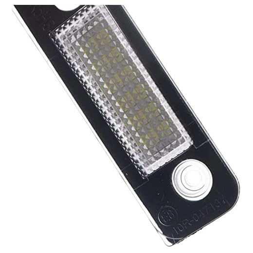 Snabb installation av tillbehör 2st För Ford Fiesta 2001 Fusion Mondeo MK2 1996-2000 Inget fel Bil Led Nummer Nummerplatta Ljuslampor Tillbehör Perfekt matchande delar Högkvalitativ och hållbar