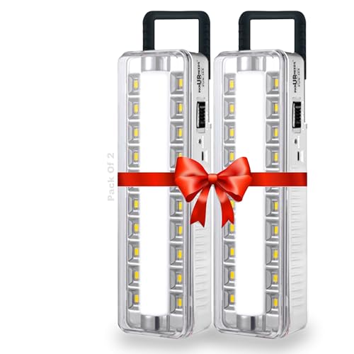 Image of Pick Ur Needs Rechargeable Home Emergency Tube +10 SMD LED Floor Lantern Lamp Light (White 2)
