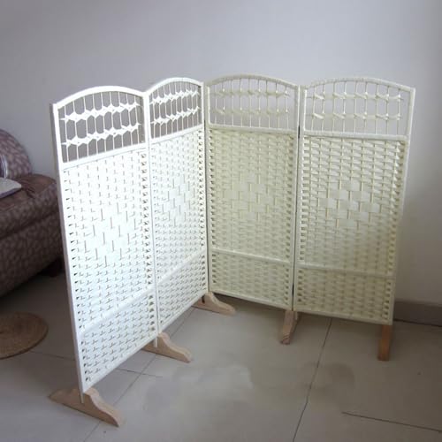 Panneaux de séparation pliables à double charnière avec tissage diamant - 7