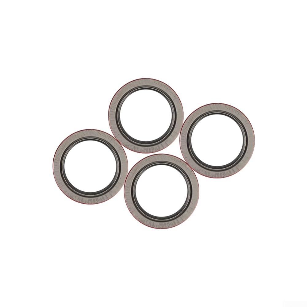Lot de 4 joints de roulement de roue en caoutchouc pour remorque de camion