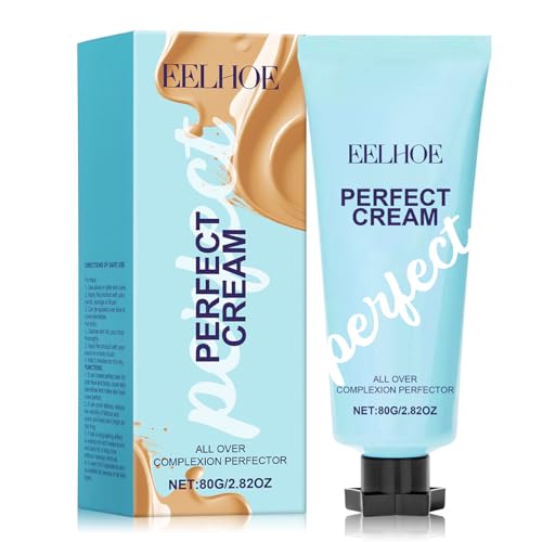 Creme All-Over Complexion Perfector,Body Coverage Perfector,Base de Maquillaje CC Cream de Larga Duración,Creme de Cobertura Total,Corrector Hidratante,Resistente al Agua y a las Manchas (Azul claro)