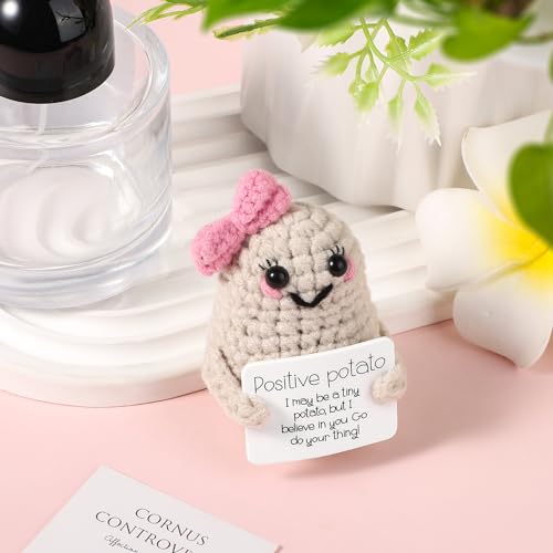 SAVITA Patata Positiva Divertente, 7,6cm Carina