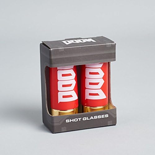 NBGRLVS Loot Gaming Doom Shotgun Shot Glasses Exclusive