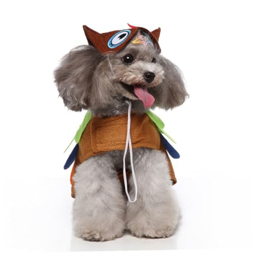 Disfraz para perro Luxshiny talla L para Halloween y Navidad miniatura 5