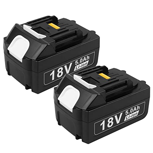 ARyee 2Pack Upgrade 18V 5.0Ah Replacement for Power Tools Lithium-Ion Battery