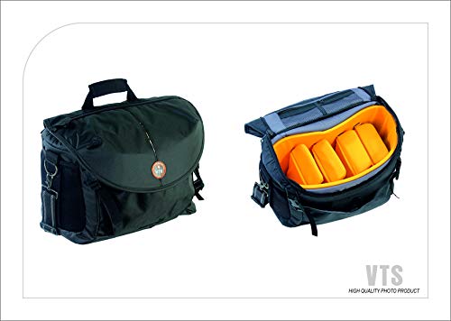 Image of VTS DSLR Camera Bag - Waterproof Backpack & Shoulder Carry Case for Camera, Lens, Tripod & Accessories