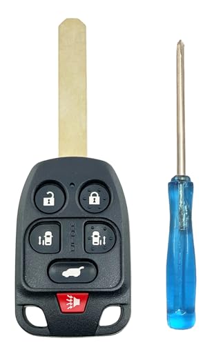 furbemesk Replacement Key Fob Cover Case fit for 2011 2012 2013 Honda Odyssey Keyless Entry Key Fob Shell