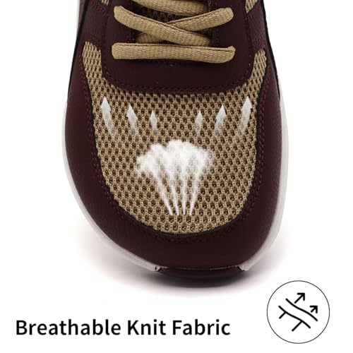 Mens Shoes Wide Toe Box Zero Drop Slip On Sports Sneakers Running Jogging Anti-Slip Fashion2